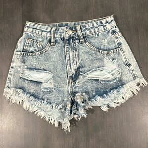 SHEIN denim shorts